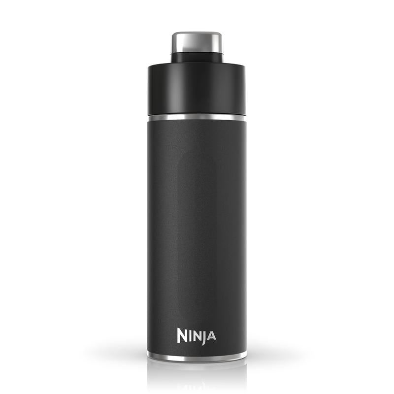 Ninja Thirsti 24Oz. Travel Ninja DW2401 Thirsti 24Oz Travel Water Bottle, for Carbonated Sparkling Drinks, Colder and Fizzier Longer, Leak Proof