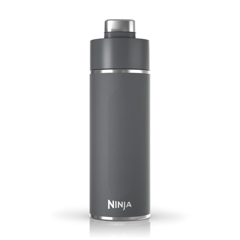Ninja Thirsti 24Oz. Travel Ninja DW2401 Thirsti 24Oz Travel Water Bottle, for Carbonated Sparkling Drinks, Colder and Fizzier Longer, Leak Proof