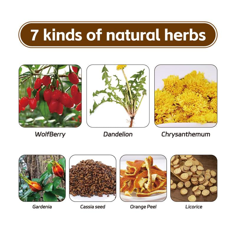 Dandelion Wolfberry Tea - Dandelion Goji Berry Tea - 100% Natural Dandelion Leaves & Roots | 150G per Pack | Caffeine Free